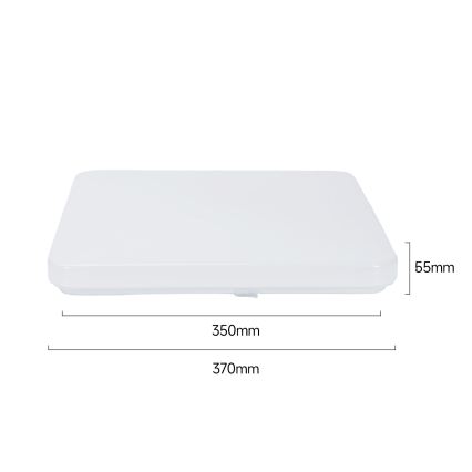 Brilagi - LED Stmívatelné stropní svítidlo MILKY WAY LED/24W/230V 3000-6500K 37x37 cm + dálkové ovládání