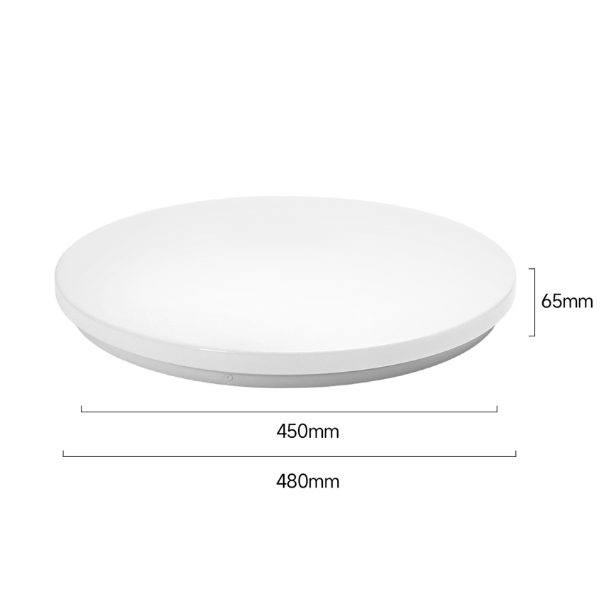 Brilagi - LED Stmívatelné stropní svítidlo MILKY WAY LED/36W/230V 3000-6500K pr. 48 cm + dálkové ovládání