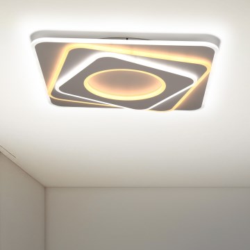 Brilagi - LED Stmívatelné stropní svítidlo MODERN LED/100W/230V 2700-6500K 48x48 cm + dálkové ovládání