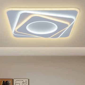 Brilagi - LED Stmívatelné stropní svítidlo MODERN LED/100W/230V 2700-6500K 48x48 cm + dálkové ovládání