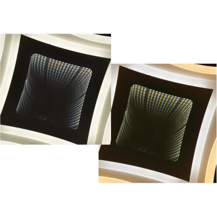 Brilagi - LED Stmívatelné stropní svítidlo MODERN LED/102W/230V 3000-6000K 50x50 cm + dálkové ovládání