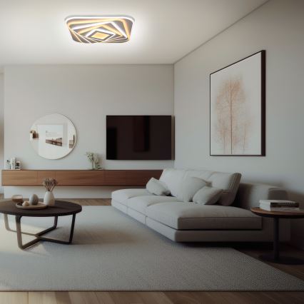Brilagi - LED Stmívatelné stropní svítidlo MODERN LED/210W/230V 2700-6500K 55x55 cm + dálkové ovládání