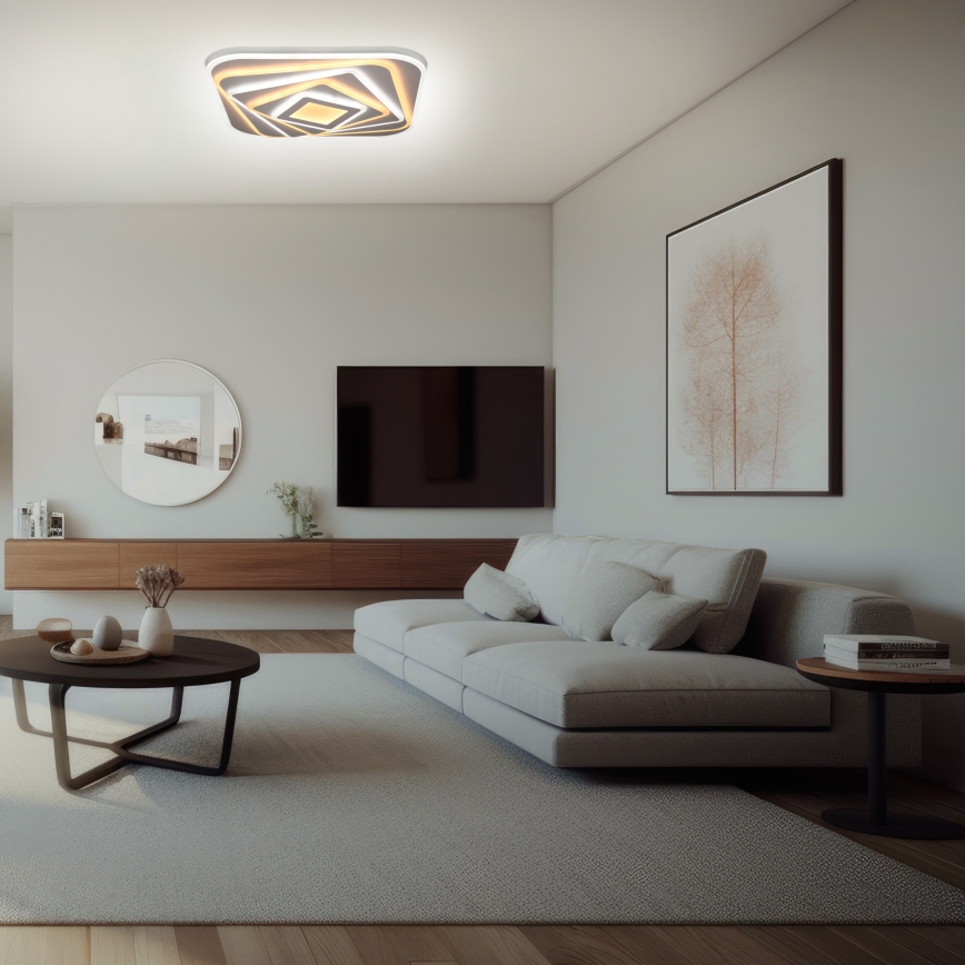 Brilagi - LED Stmívatelné stropní svítidlo MODERN LED/210W/230V 2700-6500K 55x55 cm + dálkové ovládání