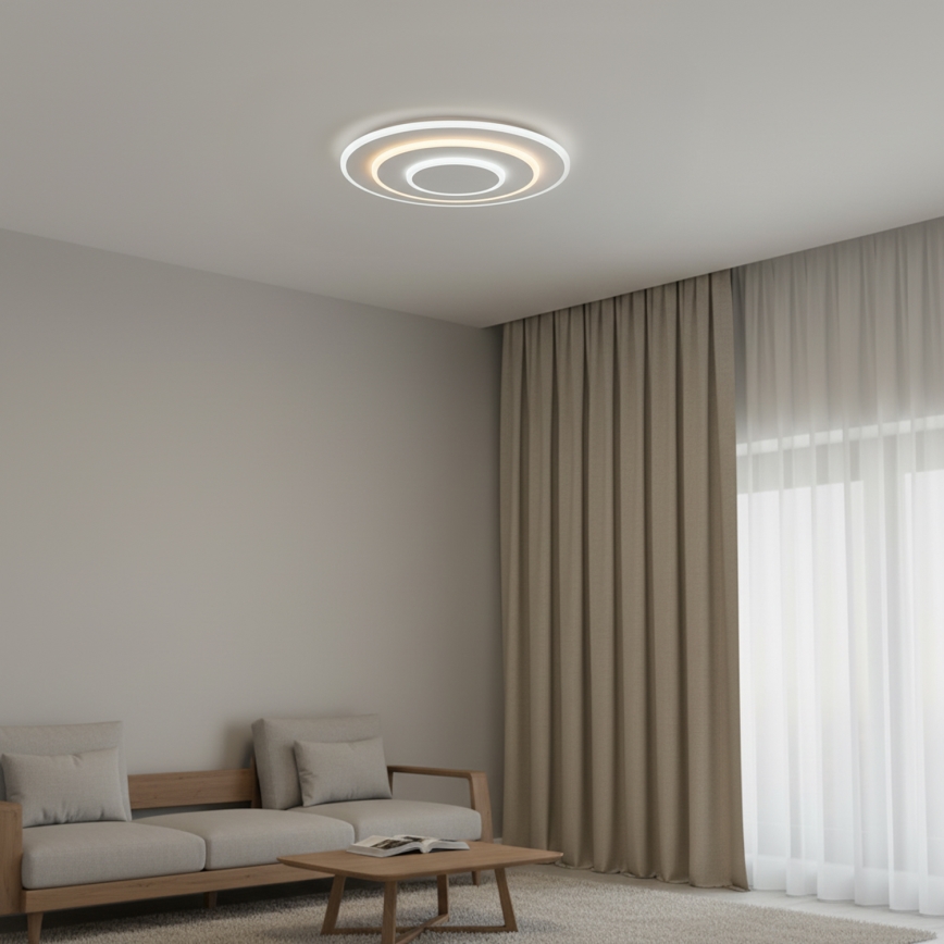 Brilagi - LED Stmívatelné stropní svítidlo MODERN LED/58W/230V 3000-6000K pr. 46,3 cm + dálkové ovládání