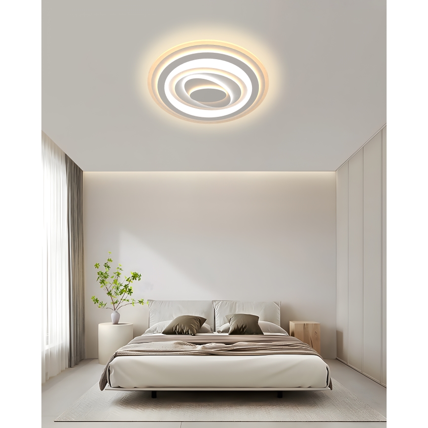 Brilagi - LED Stmívatelné stropní svítidlo MODERN LED/60W/230V 3000-6000K pr. 50 cm + dálkové ovládání