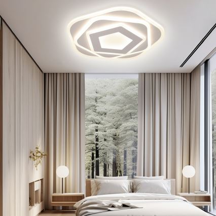 Brilagi - LED Stmívatelné stropní svítidlo MODERN LED/64W/230V 2700-6500K pr. 40 cm + dálkové ovládání