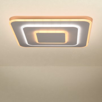 Brilagi - LED Stmívatelné stropní svítidlo MODERN LED/72W/230V 2700-6500K 46,6x46,6 cm + dálkové ovládání