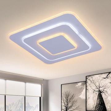 Brilagi - LED Stmívatelné stropní svítidlo MODERN LED/72W/230V 2700-6500K 46,6x46,6 cm + dálkové ovládání