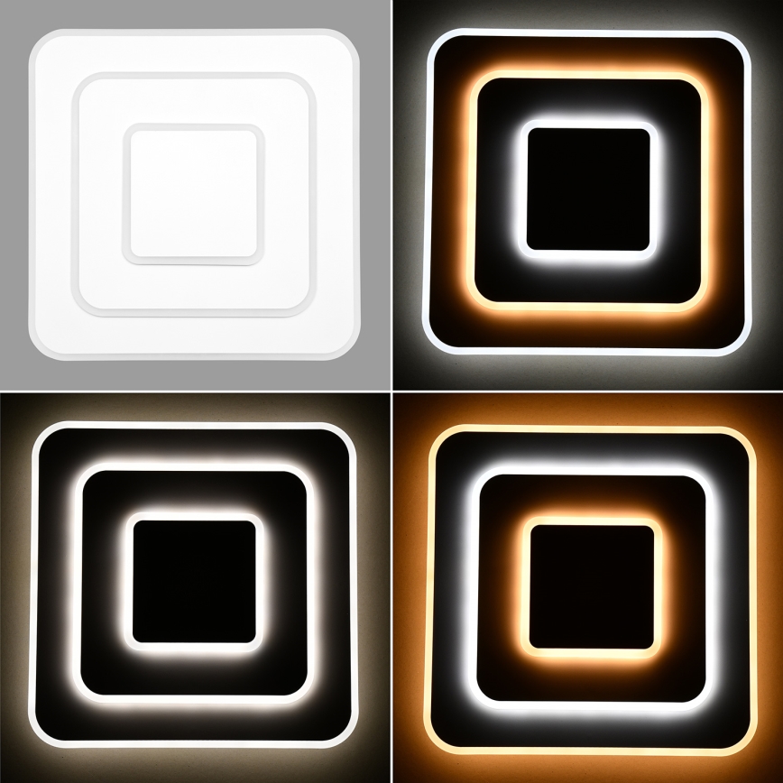 Brilagi - LED Stmívatelné stropní svítidlo MODERN LED/72W/230V 2700-6500K 46,6x46,6 cm + dálkové ovládání