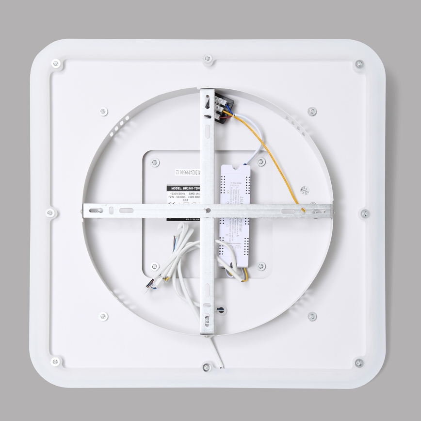 Brilagi - LED Stmívatelné stropní svítidlo MODERN LED/72W/230V 2700-6500K 46,6x46,6 cm + dálkové ovládání