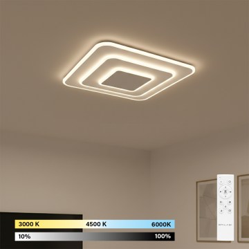 Brilagi - LED Stmívatelné stropní svítidlo MODERN LED/72W/230V 3000-6000K 46,6x46,6 cm + dálkové ovládání
