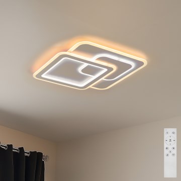 Brilagi - LED Stmívatelné stropní svítidlo MODERN LED/80W/230V 2700-6500K 52,5x52,5 cm + dálkové ovládání