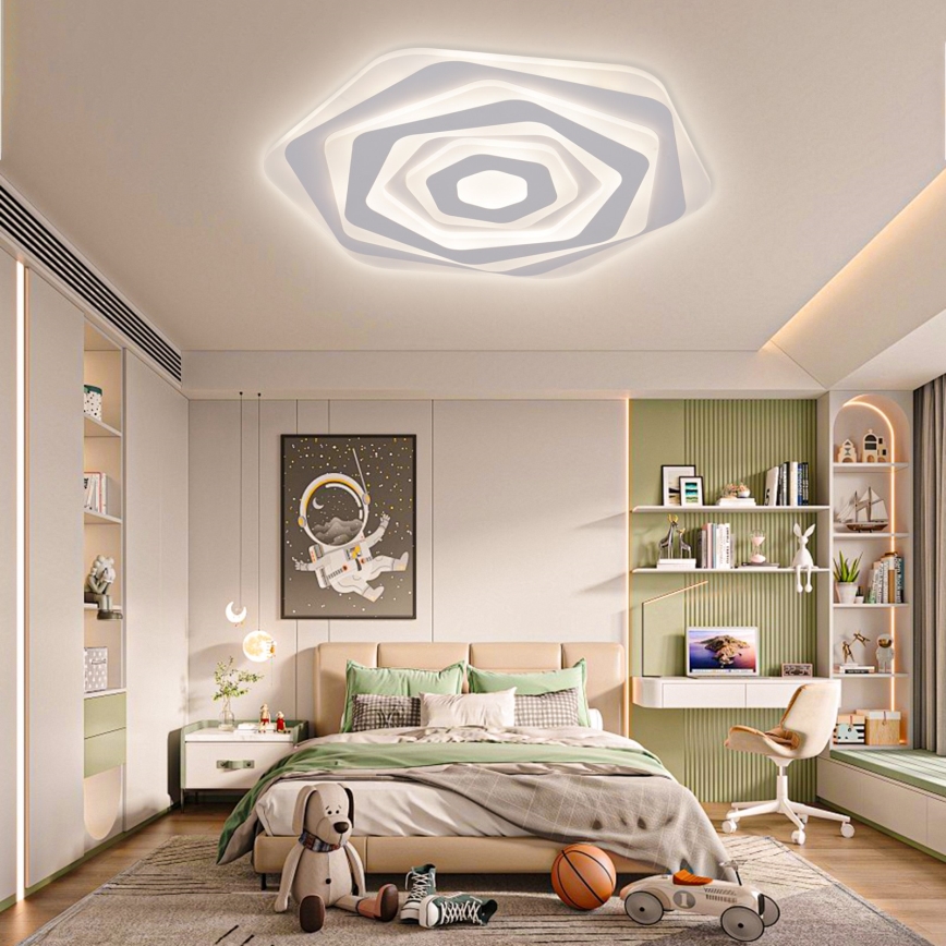 Brilagi - LED Stmívatelné stropní svítidlo MODERN LED/85W/230V 2700-6500K pr. 53 cm + dálkové ovládání