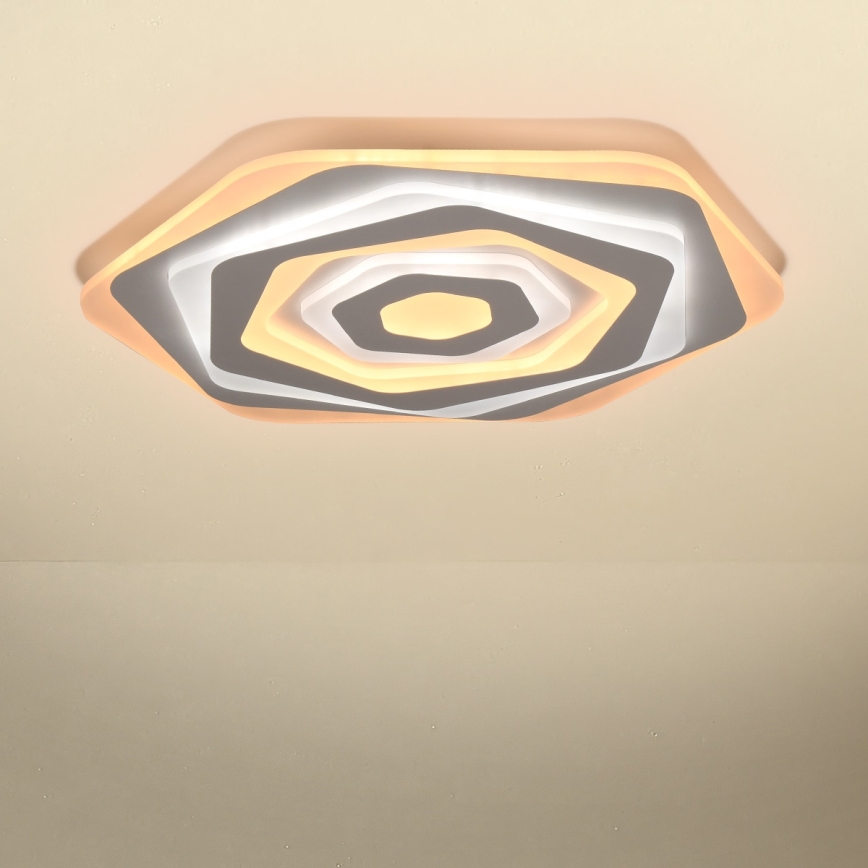 Brilagi - LED Stmívatelné stropní svítidlo MODERN LED/85W/230V 2700-6500K pr. 53 cm + dálkové ovládání