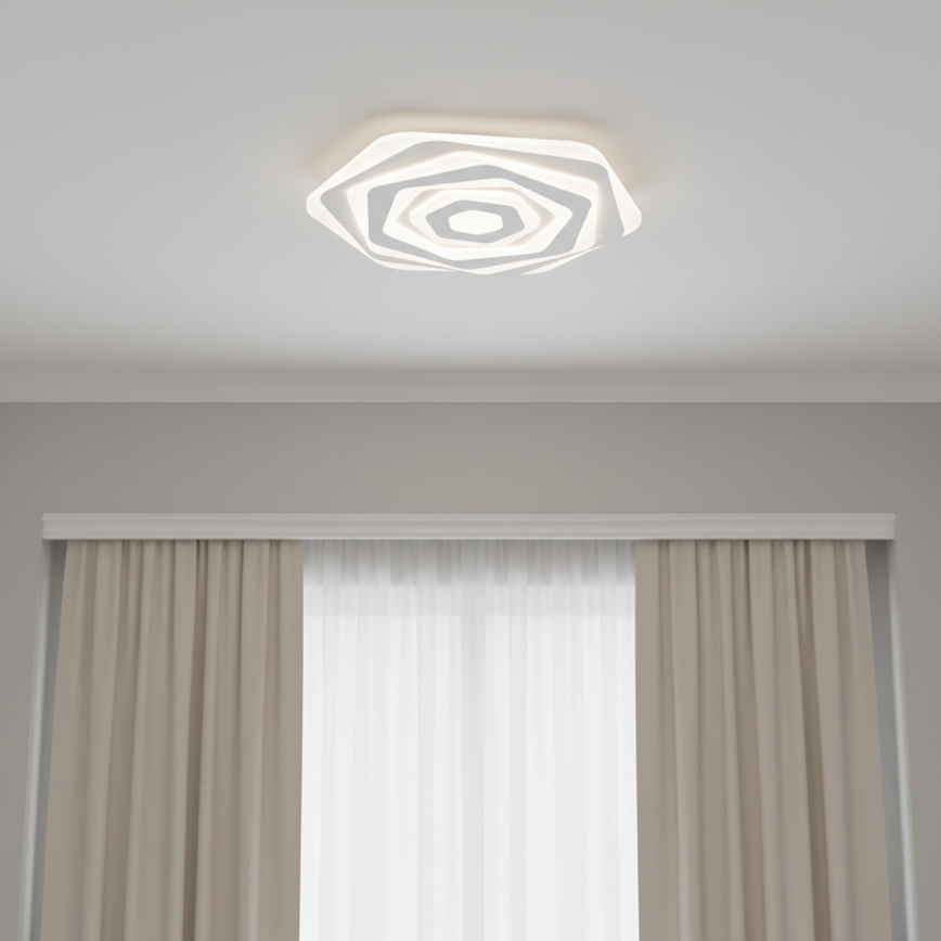 Brilagi - LED Stmívatelné stropní svítidlo MODERN LED/85W/230V 3000-6000K pr. 53 cm + dálkové ovládání