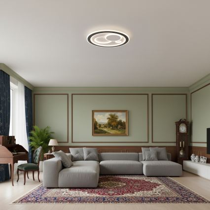 Brilagi - LED Stmívatelné stropní svítidlo MODERN LED/89W/230V 3000-6000K pr. 47 cm + dálkové ovládání