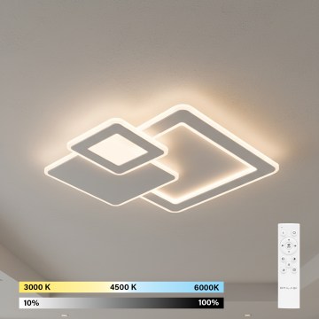 Brilagi - LED Stmívatelné stropní svítidlo MODERN LED/93W/230V 3000-6000K 48,5x48,5 cm + dálkové ovládání