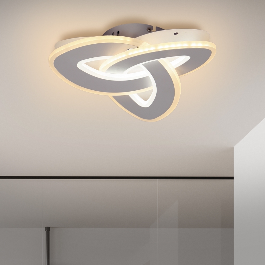 Brilagi - LED Stmívatelné stropní svítidlo MODERN MINI LED/49W/230V 3000/4000/6000K 30x30 cm + dálkové ovládání