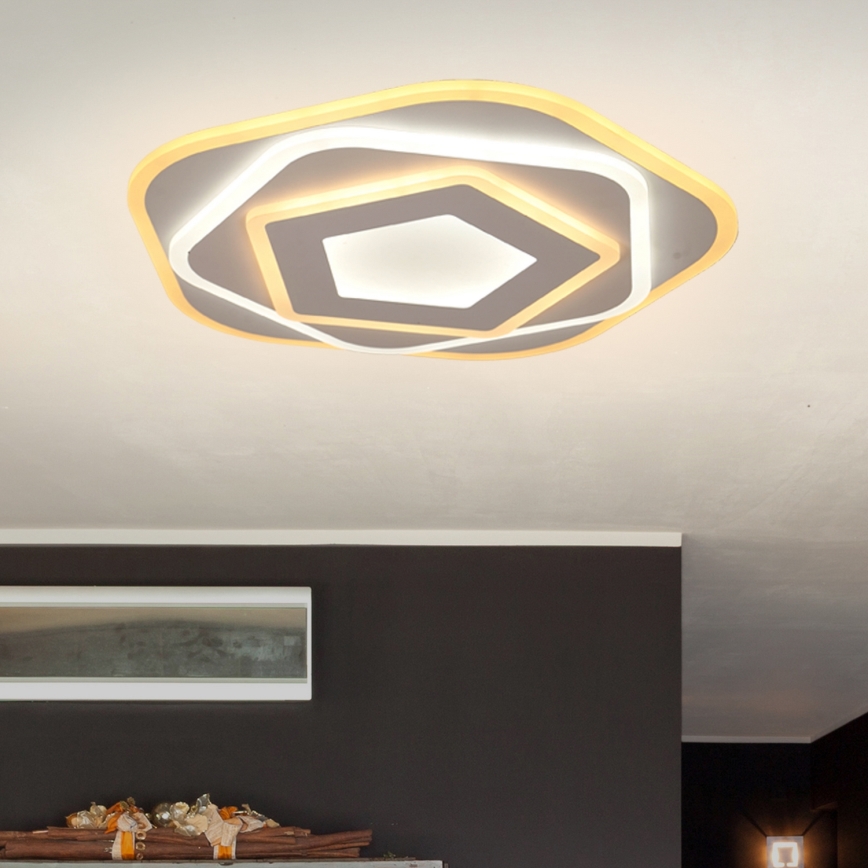 Brilagi - LED Stmívatelné stropní svítidlo MODERN MINI LED/53W/230V 3000/4000/6000K + dálkové ovládání