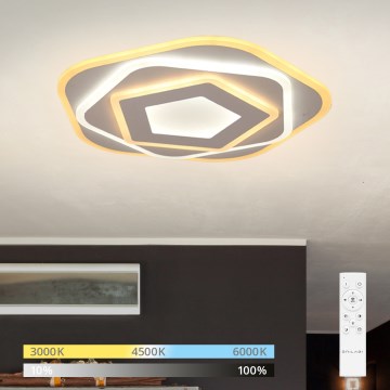Brilagi - LED Stmívatelné stropní svítidlo MODERN MINI LED/53W/230V 3000-6000K pr. 30 cm + dálkové ovládání