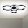 Brilagi - LED Stmívatelné stropní svítidlo ORBITS LED/49W/230V 3000/4000/6000K + dálkové ovládání