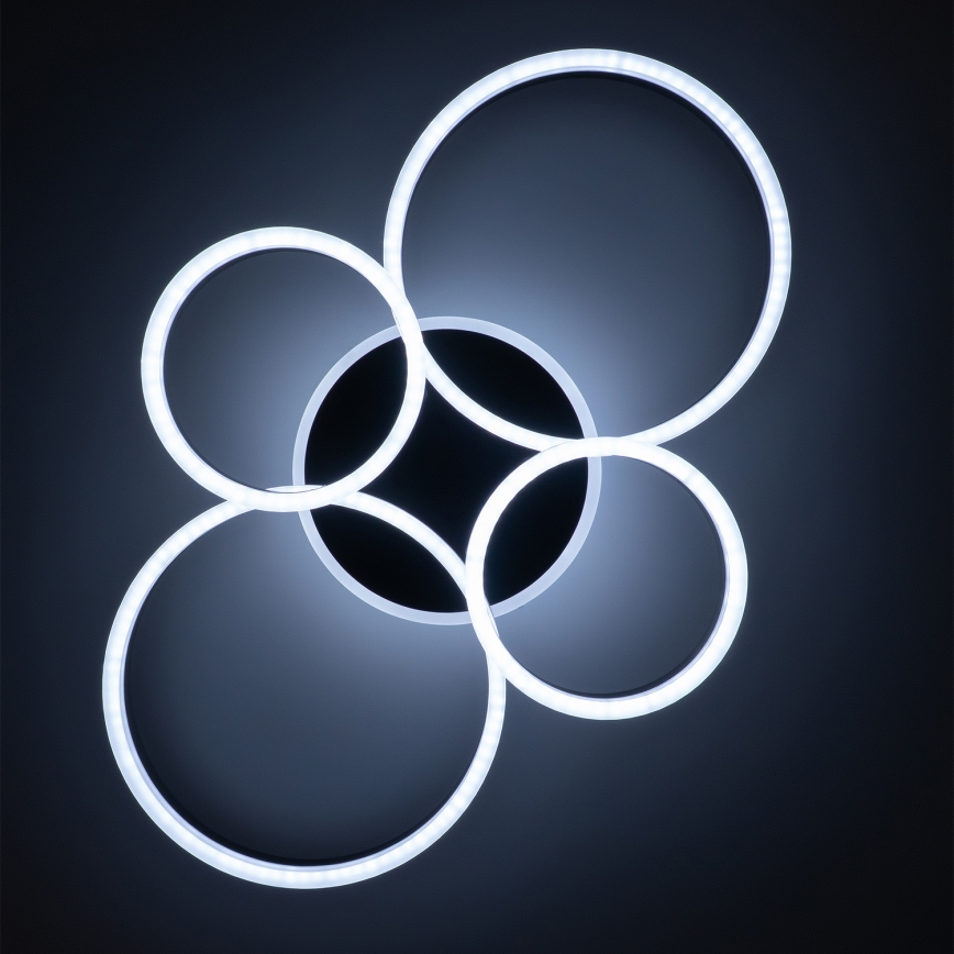 Brilagi - LED Stmívatelné stropní svítidlo ORBITS LED/49W/230V 3000-6000K 50x65 cm + dálkové ovládání