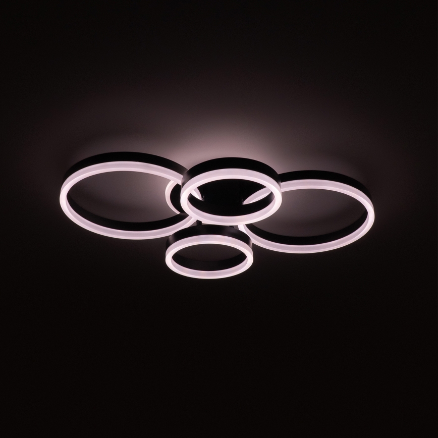 Brilagi - LED Stmívatelné stropní svítidlo ORBITS LED/49W/230V 3000-6000K 50x65 cm + dálkové ovládání