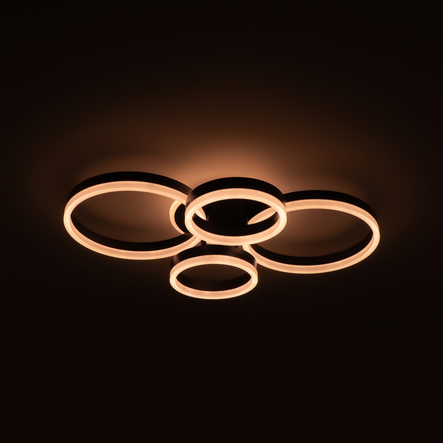 Brilagi - LED Stmívatelné stropní svítidlo ORBITS LED/49W/230V 3000-6000K 50x65 cm + dálkové ovládání