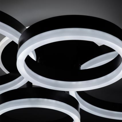 Brilagi - LED Stmívatelné stropní svítidlo ORBITS LED/49W/230V 3000-6000K 50x65 cm + dálkové ovládání