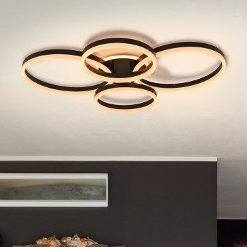 Brilagi - LED Stmívatelné stropní svítidlo ORBITS LED/52W/230V 3000/4000/6000K + dálkové ovládání