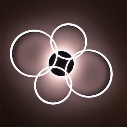 Brilagi - LED Stmívatelné stropní svítidlo ORBITS LED/52W/230V 3000-6000K 68x89 cm+ dálkové ovládání