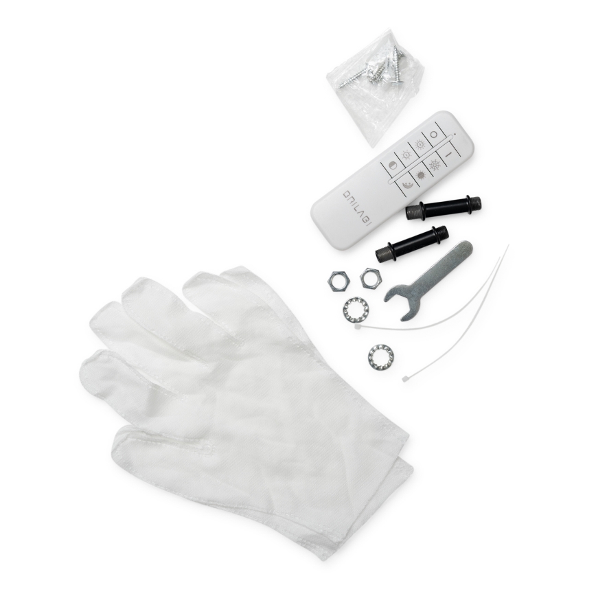 Brilagi - LED Stmívatelné stropní svítidlo ORBITS LED/52W/230V 3000-6000K 68x89 cm+ dálkové ovládání