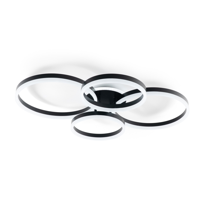 Brilagi - LED Stmívatelné stropní svítidlo ORBITS LED/52W/230V 3000-6000K 68x89 cm+ dálkové ovládání