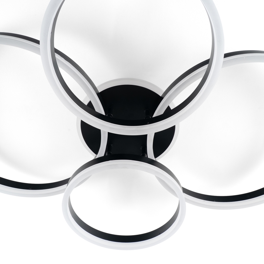 Brilagi - LED Stmívatelné stropní svítidlo ORBITS LED/52W/230V 3000-6000K 68x89 cm+ dálkové ovládání