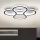 Brilagi - LED Stmívatelné stropní svítidlo ORELLI LED/53W/230V 3000/4000/6000K + dálkové ovládání