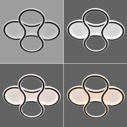 Brilagi - LED Stmívatelné stropní svítidlo ORELLI LED/53W/230V 3000/4000/6000K + dálkové ovládání