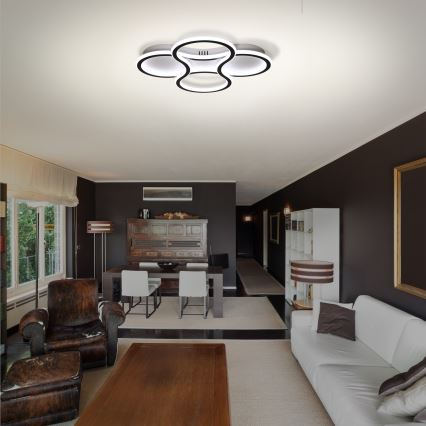 Brilagi - LED Stmívatelné stropní svítidlo ORELLI LED/53W/230V 3000/4000/6000K + dálkové ovládání