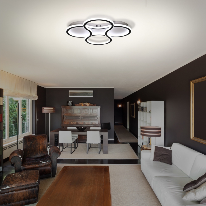 Brilagi - LED Stmívatelné stropní svítidlo ORELLI LED/53W/230V 3000/4000/6000K + dálkové ovládání