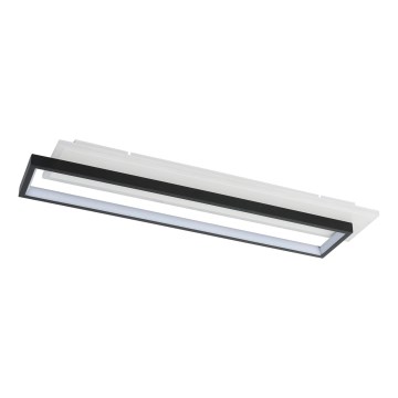 Brilagi - LED Stmívatelné stropní svítidlo OUTLINE LED/66W/230V 3000-6000K 15x60 cm bílá/černá + dálkové ovládání