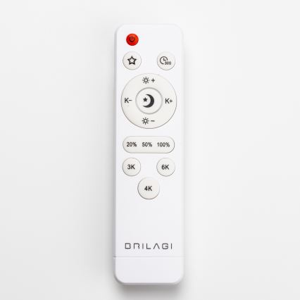 Brilagi - LED Stmívatelné stropní svítidlo PINE LED/24W/230V 3000-6500K + dálkové ovládání