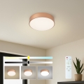 Brilagi - LED Stmívatelné stropní svítidlo POOL LED/24W/230V 3000-6000K pr. 20 cm bronzová + dálkové ovládání