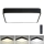Brilagi - LED Stmívatelné stropní svítidlo POOL LED/36W/230V 3000-6000K 40x40 cm černá + dálkové ovládání