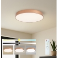 Brilagi - LED Stmívatelné stropní svítidlo POOL LED/60W/230V 3000-6000K pr. 60 cm bronzová + dálkové ovládání