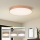 Brilagi - LED Stmívatelné stropní svítidlo POOL SMART LED/100W/230V 3000-6000K pr. 80 cm Wi-Fi Tuya bronzová + dálkové ovládání
