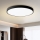 Brilagi - LED Stmívatelné stropní svítidlo POOL SMART LED/100W/230V 3000-6000K pr. 80 cm Wi-Fi Tuya černá + dálkové ovládání