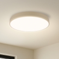 Brilagi - LED Stmívatelné stropní svítidlo POOL SMART LED/48W/230V pr. 40 cm Wi-Fi Tuya béžová + dálkové ovládání