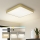 Brilagi - LED Stmívatelné stropní svítidlo POOL SQUARE LED/36W/230V 3000-6000K 40x40 cm zlatá + dálkové ovládání