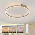 Brilagi - LED Stmívatelné stropní svítidlo PORTOFINO LED/60W/230V 3000-6000K pr. 80 cm béžová + dálkové ovládání
