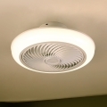 Brilagi - LED Stmívatelné stropní svítidlo s ventilátorem LED/30W/230V 3000-6500K bílá + dálkové ovládání