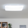 Brilagi - LED Stmívatelné stropní svítidlo SHINE LED/24W/230V pr. 60 cm 3000/4000/6500K krémová + dálkové ovládání